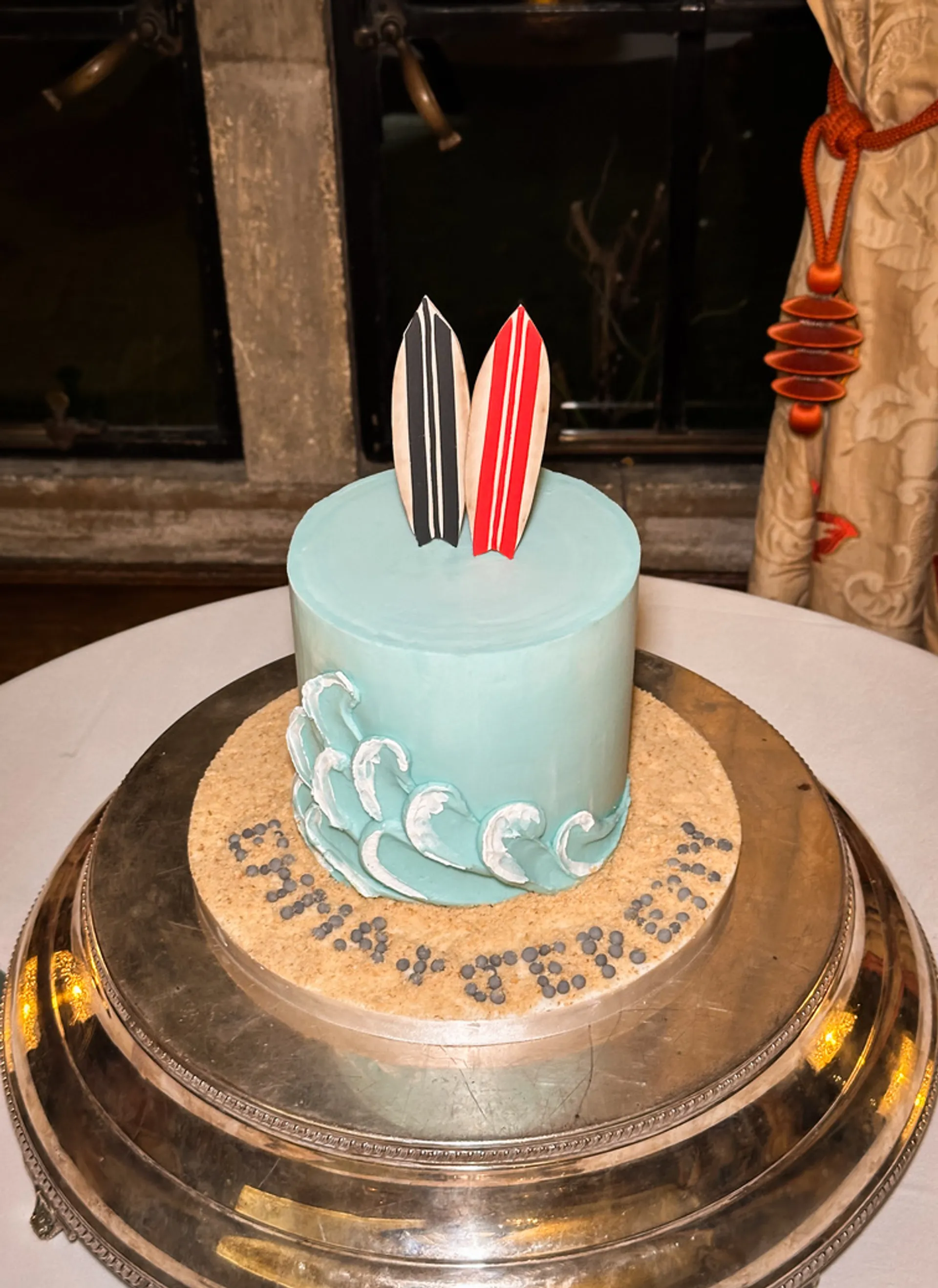 Wedding cake at Pennyhill Park